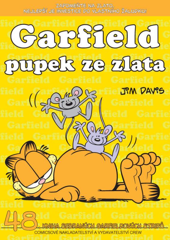 Kniha: Garfield pupek ze zlata (č. 48) - Jim davis
