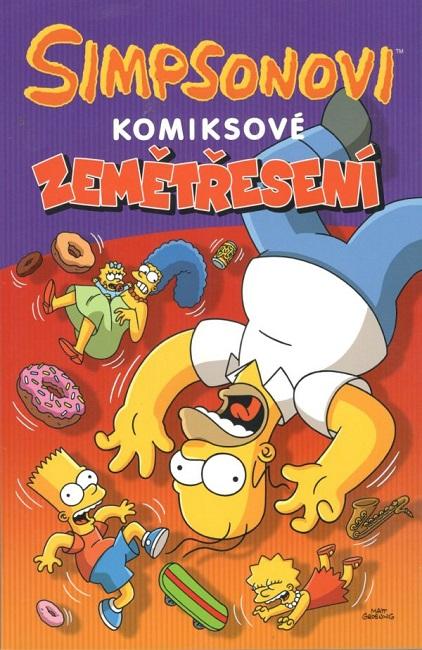 Kniha: Simpsonovi - Komiksové zemětřesení - Matt Groening