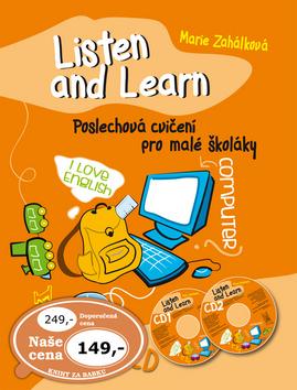 Kniha: Listen and Learn Poslechová cvičení pro malé školáky + 2 CD - Marie Zahálková