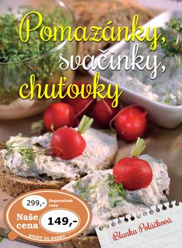 Kniha: Pomazánky, svačinky, chuťovky - Blanka Poláčková; Jiří Poláček