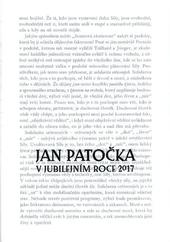 Kniha: Jan Patočka v jubilejním roce 2017 - kolektiv autorů