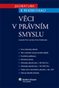 Judikatura k rekodifikaci. Věci v právním smyslu