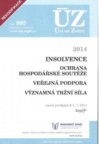 Kniha: ÚZ č.995 Insolvencekolektív autorov