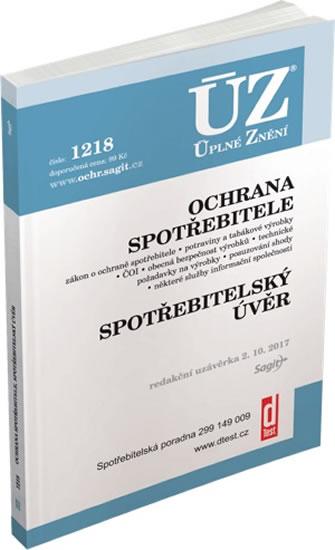 Kniha: ÚZ 1218 Ochrana spotřebiteleautor neuvedený