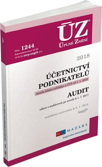 Kniha: ÚZ 1244 Účetnictví podnikatelů, Audit, 2018autor neuvedený