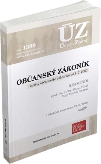 Kniha: ÚZ 1380 Občanský zákoníkautor neuvedený