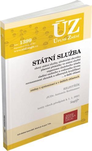 Kniha: ÚZ 1399 Státní službaautor neuvedený