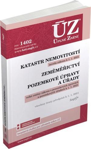 Kniha: ÚZ 1402 Katastr nemovitostíautor neuvedený