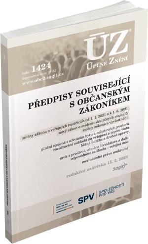 Kniha: ÚZ 1424 Předpisy související s občanským zákoníkem, Veřejné rejstříky, Evidence skutečných majitelůautor neuvedený