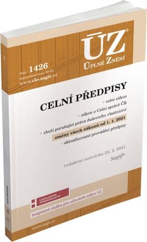 Kniha: ÚZ 1426 Celní předpisyautor neuvedený