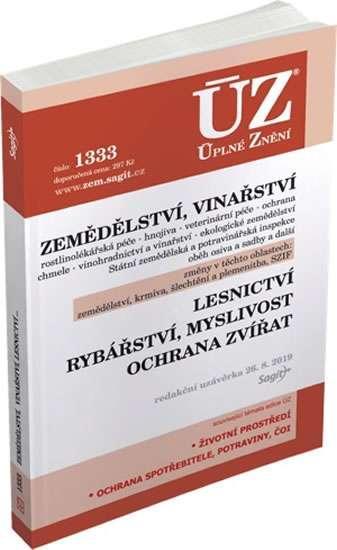 Kniha: ÚZ 1433 Zemědělství, Vinařství, Lesnictví, Myslivost, Rybářství, Ochrana zvířatautor neuvedený