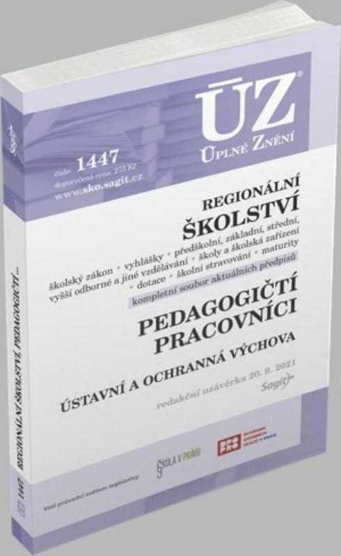 Kniha: ÚZ 1447 Regionální školstvíautor neuvedený
