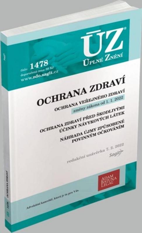 Kniha: ÚZ 1478 Ochrana zdravíautor neuvedený