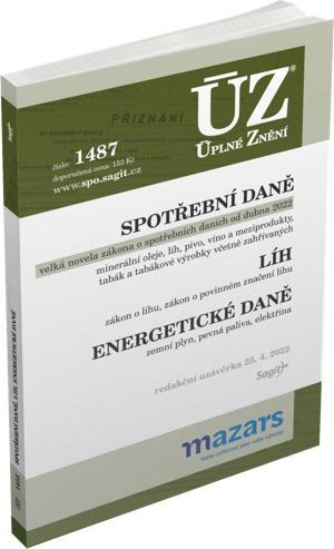 Kniha: ÚZ 1487 Spotřební daněautor neuvedený