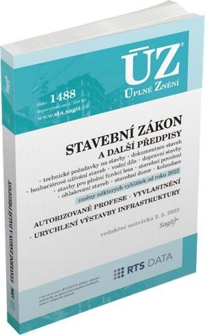 Kniha: ÚZ 1488 Stavební zákonautor neuvedený