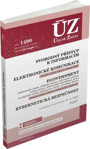 Kniha: ÚZ 1490 Informace, eGovernmentautor neuvedený