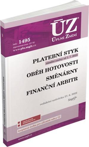 Kniha: ÚZ 1495 Platební styk, oběh hotovosti, směnárny, finanční arbitrautor neuvedený