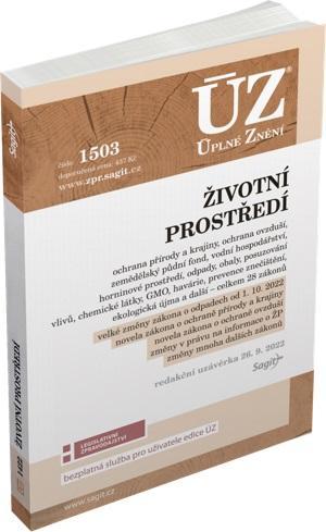 Kniha: ÚZ 1503 Životní prostředíautor neuvedený