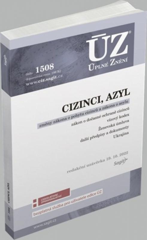 Kniha: ÚZ 1508 Cizinci, azylautor neuvedený