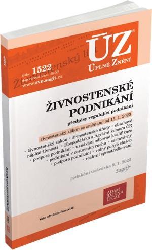 Kniha: ÚZ 1522 Živnostenské podnikáníautor neuvedený