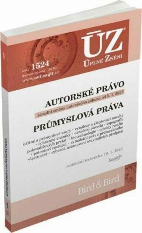 Kniha: ÚZ 1524 Autorské právoautor neuvedený