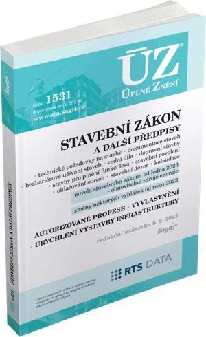 Kniha: ÚZ 1531 Stavební zákon, vyhlášky a další předpisyautor neuvedený