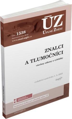 Kniha: ÚZ 1538 Znalci a tlumočníciautor neuvedený