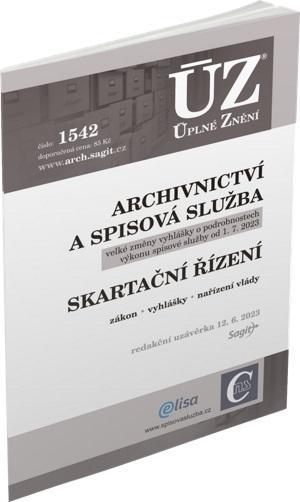 Kniha: ÚZ 1542 Archivnictvíautor neuvedený