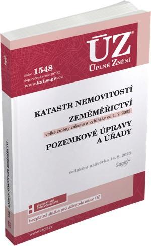 Kniha: ÚZ 1548 Katastr nemovitostíautor neuvedený