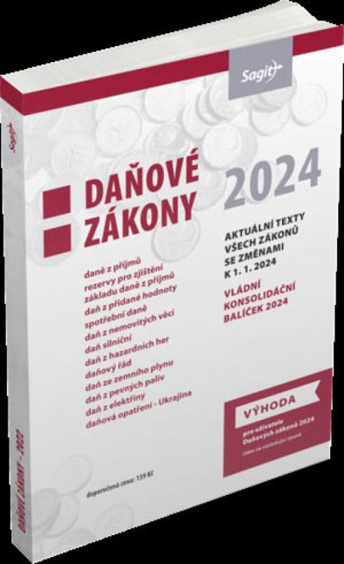 Kniha: Daňové zákony 2024autor neuvedený