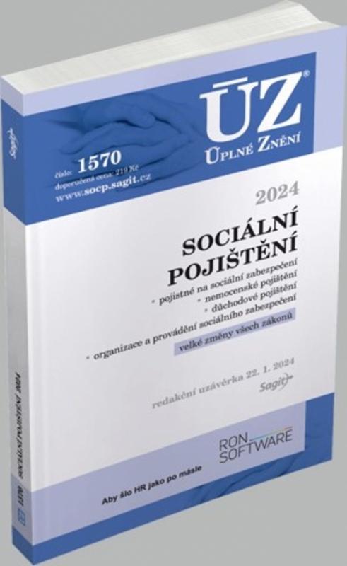 Kniha: ÚZ 1570 Sociální pojištěníautor neuvedený