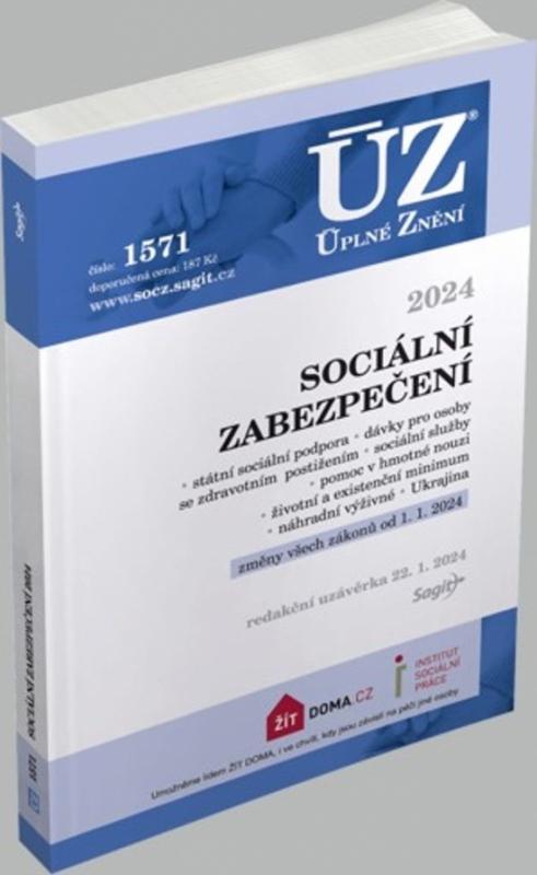 Kniha: ÚZ 1571 Sociální zabezpečeníautor neuvedený