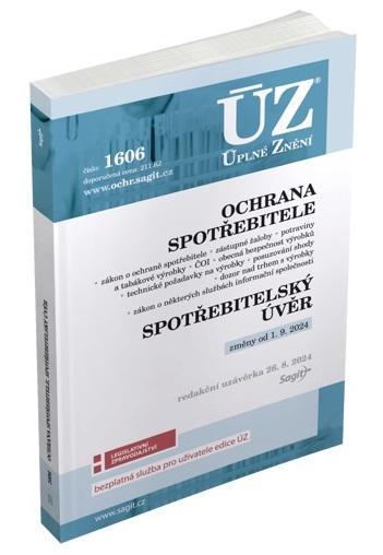 Kniha: ÚZ 1606 Ochrana spotřebitele, spotřebitelský úvěr, požadavky na výrobky, ČOI, Služby informační společnostiautor neuvedený