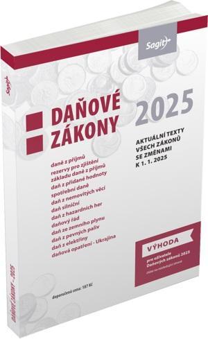 Kniha: Daňové zákony 2025autor neuvedený