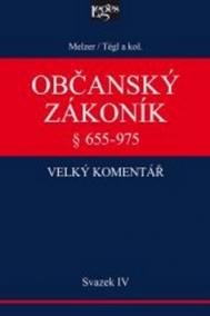 Občanský zákoník - velký komentář - Svazek IV