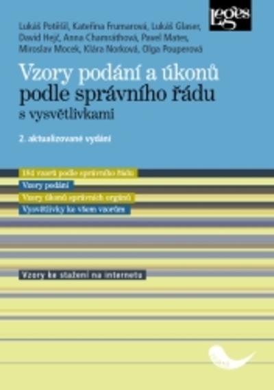 Kniha: Vzory podání a úkonů podle správního řádu s vysvětlivkami - Lukáš Potěšil