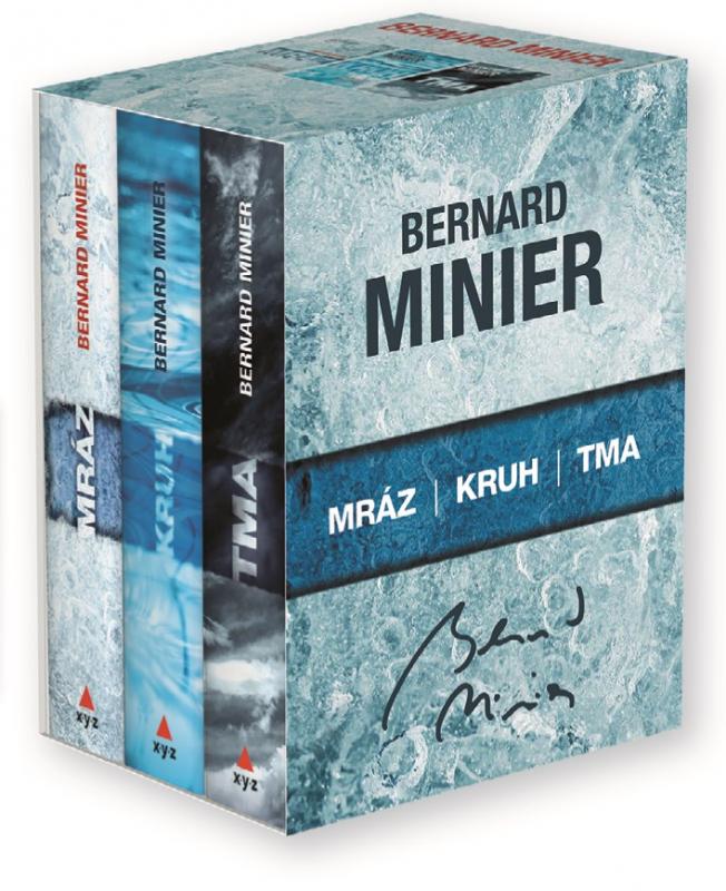 Kniha: 3 x Bernard Minier - box Mráz, Kruh, Tma - Bernard Minier