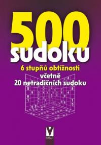 500 sudoku - fialová obálka