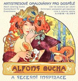 Alfons Mucha - Antistresové omalovánky p