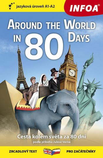 Kniha: Četba pro začátečníky - Around The World in 80 Days (Cesta kolem světa za 80 dní) - Jules Verne