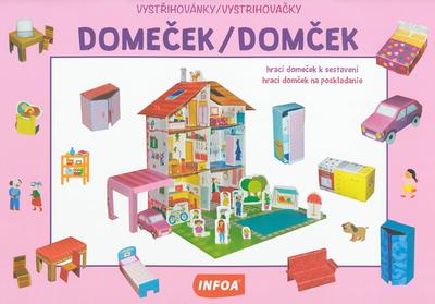 Kniha: Vystřihovánky - Domeček/Domček - Infoa