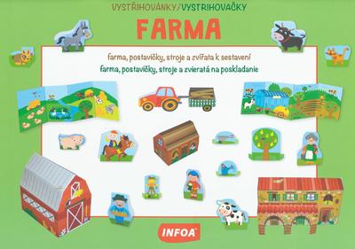 Kniha: Vystřihovánky - Farma - Infoa