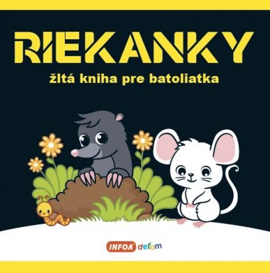 Kniha: Riekanky - žltá kniha pre batoliatkaautor neuvedený