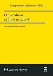 Kniha: Kompendium judikatury 1. díl Odpovědnost za újmu na zdraví - Blanka Havlíčková