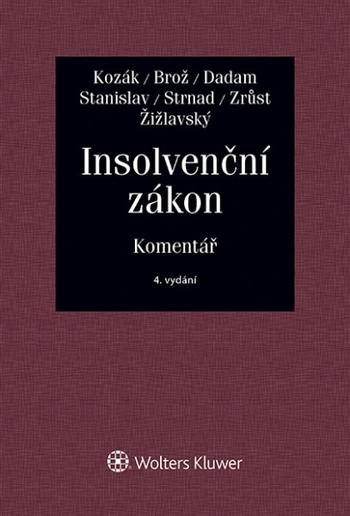 Kniha: Insolvenční zákon. Komentář - 4. vydání - JAN