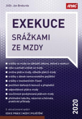 Kniha: Exekuce srážkami ze mzdy 2020 - Jan Breburda