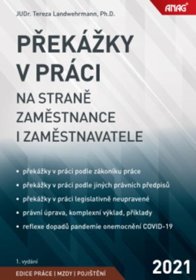 Kniha: Překážky v práci na straně zaměstnance i zaměstnavatele - Tereza Landwehrmann