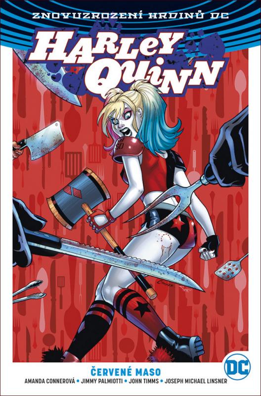 Kniha: Harley Quinn 3: Červené maso (váz.) - Amanda Connerová