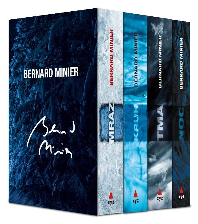 Kniha: 4 x Bernard Minier - box Mráz, Kruh, Tma, Noc - Bernard Minier