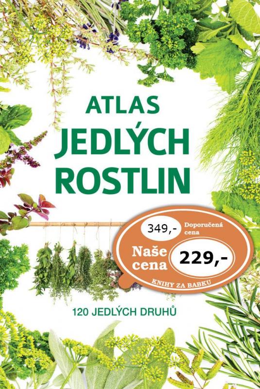 Kniha: Atlas jedlých rostlin - 120 jedlých druhůautor neuvedený